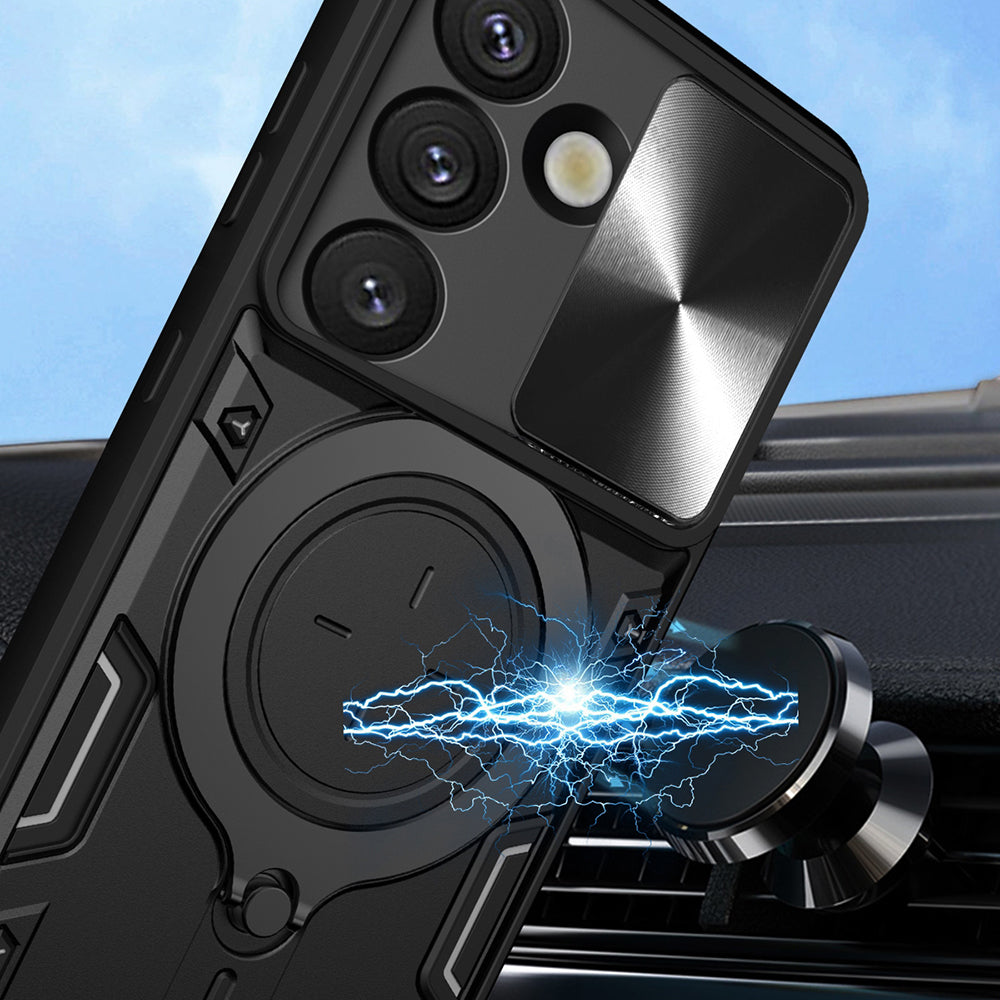 Θήκη για Oppo Reno15 Pro, Techsuit, CamGuard Pro, Μαύρη