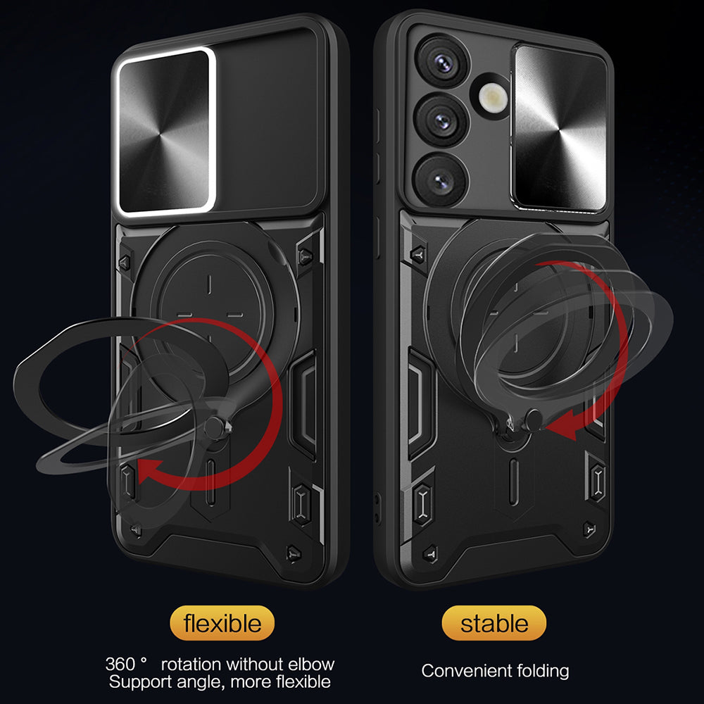 Θήκη για Oppo Reno15 Pro, Techsuit, CamGuard Pro, Μαύρη