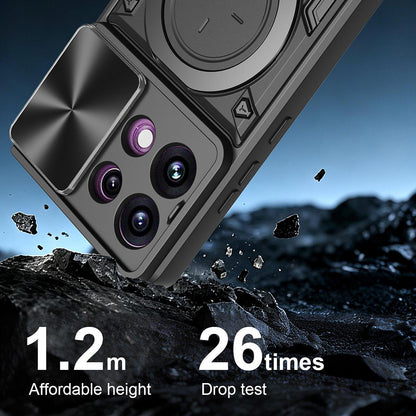 Θήκη για Oppo Reno16 F / Reno16 FS, Techsuit, CamGuard Pro, Μαύρο