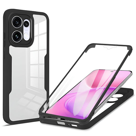 Θήκη για Oppo Reno16 F / Reno16 FS, Techsuit, ColorVerse 360, Μαύρο