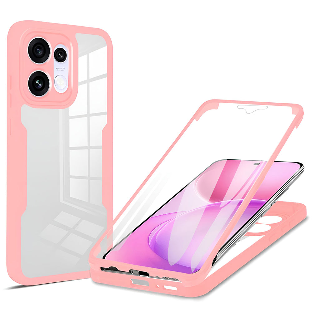 Θήκη για Oppo Reno16 F / Reno16 FS, Techsuit, ColorVerse 360, Ροζ