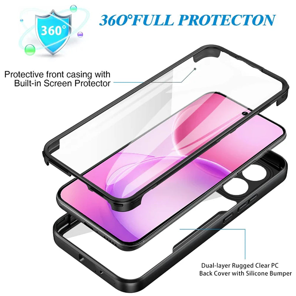 Θήκη για Oppo Reno16 F / Reno16 FS, Techsuit, ColorVerse 360, Ροζ