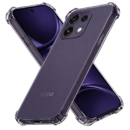 Θήκη για Oppo Reno16 F / Reno16 FS, Techsuit, Ανθεκτική σε Κρούσεις Διαφανής, Καπνιστή