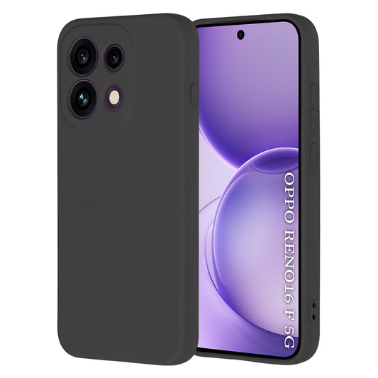 Θήκη για Oppo Reno16 F / Reno16 FS, Techsuit, SoftFlex, Μαύρο