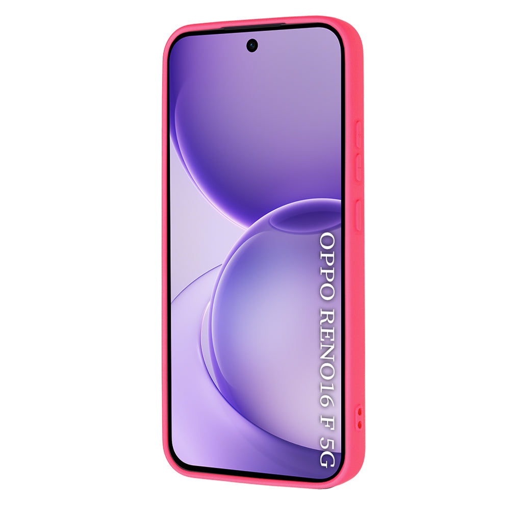 Θήκη για Oppo Reno16 F / Reno16 FS, Techsuit, SoftFlex, Σκούρο Ροζ