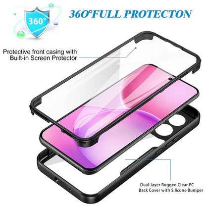 Θήκη για Oppo Reno16 / Reno16 Pro, Techsuit, ColorVerse 360, Μωβ