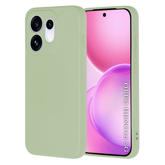 Θήκη για Oppo Reno16, Techsuit, SoftFlex, Ανοιχτό Πράσινο