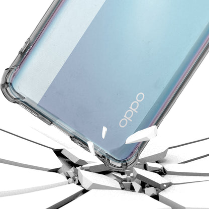 Θήκη για Oppo Reno4 Lite, Techsuit, Ανθεκτική σε Κρούσεις Διαφανής, Διάφανη