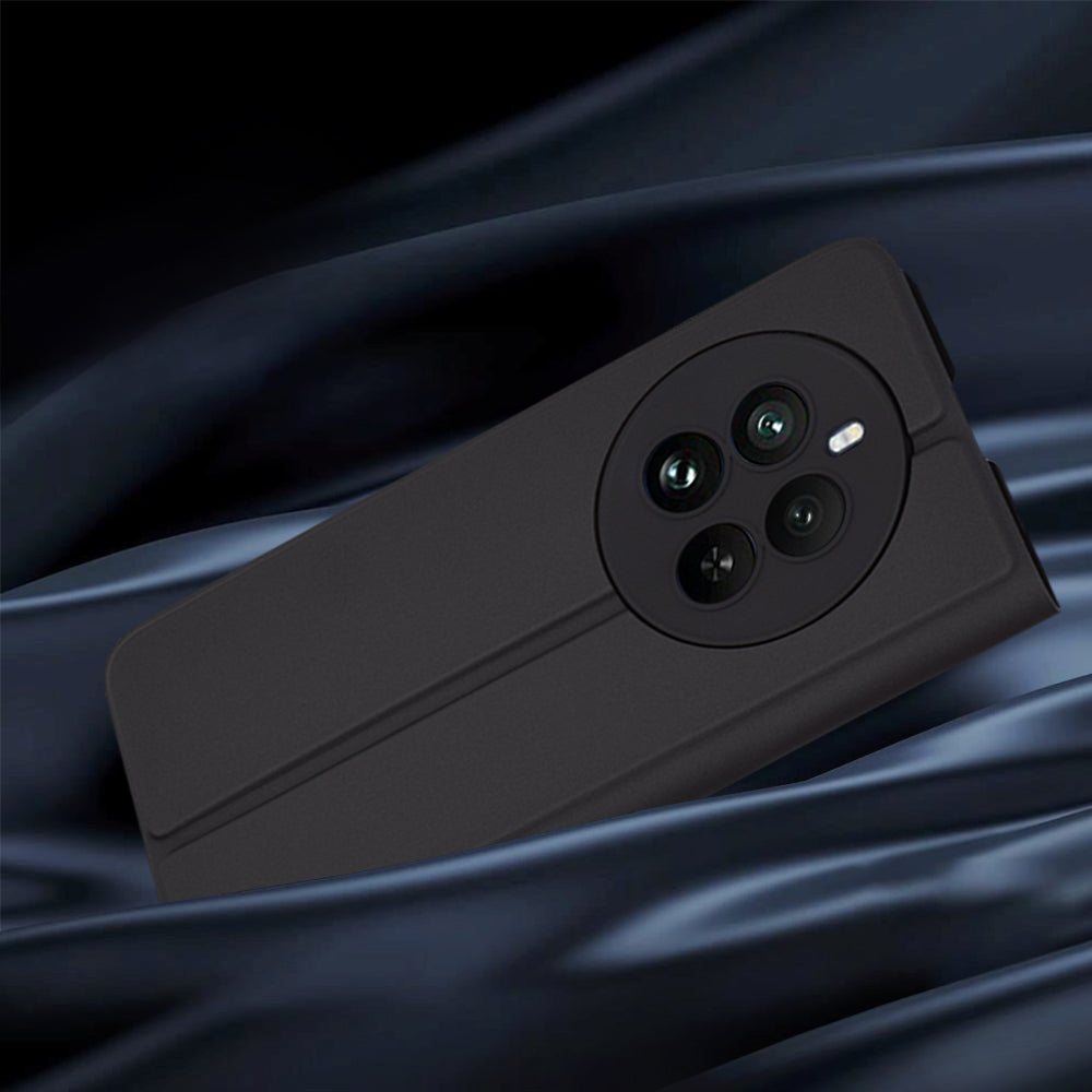 Θήκη για Realme 12 Pro / 12 Pro+, Techsuit, Magskin Book, Μαύρη