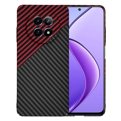 Θήκη για Realme 12x / 12, Techsuit, Carbonite FiberShell, Μαύρο Κόκκινο