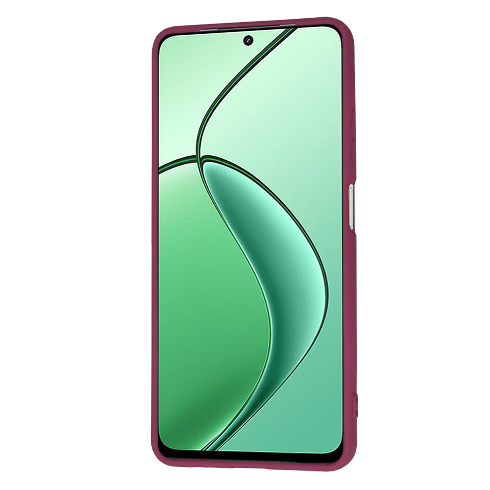 Θήκη για Realme 12x / 12, Techsuit, SoftFlex, Βυσσινί