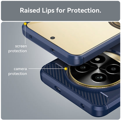 Θήκη για Realme 13 Pro / 13 Pro+, Techsuit, Carbon, Μπλε
