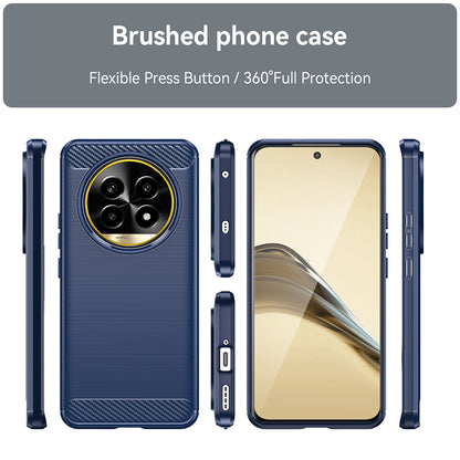 Θήκη για Realme 13 Pro / 13 Pro+, Techsuit, Carbon, Μπλε