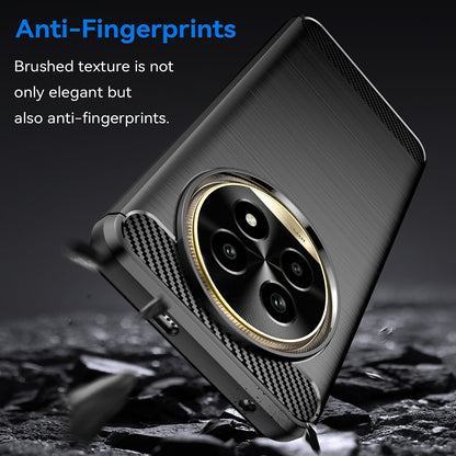 Θήκη για Realme 13 Pro / 13 Pro+, Techsuit, Άνθρακας, Μαύρο