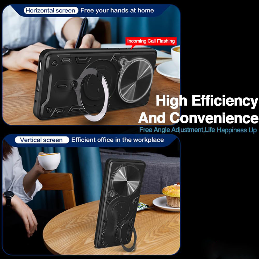 Θήκη για Realme 14 Pro, Techsuit, CamGuard Pro, Μαύρη