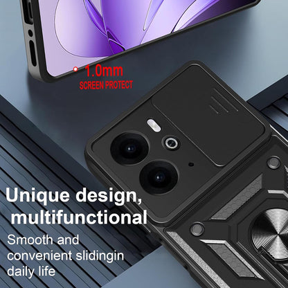 Θήκη για Realme 14T / 14, Techsuit, CamShield, Μαύρο