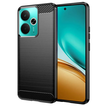 Θήκη για Realme 14T / 14, Techsuit, Άνθρακας, Μαύρο