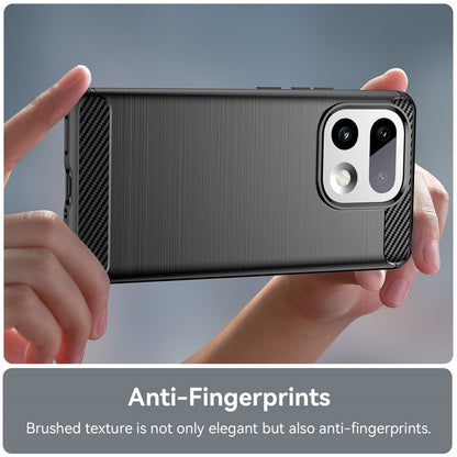 Case for Realme 16 Pro+, Techsuit, Carbon, Black