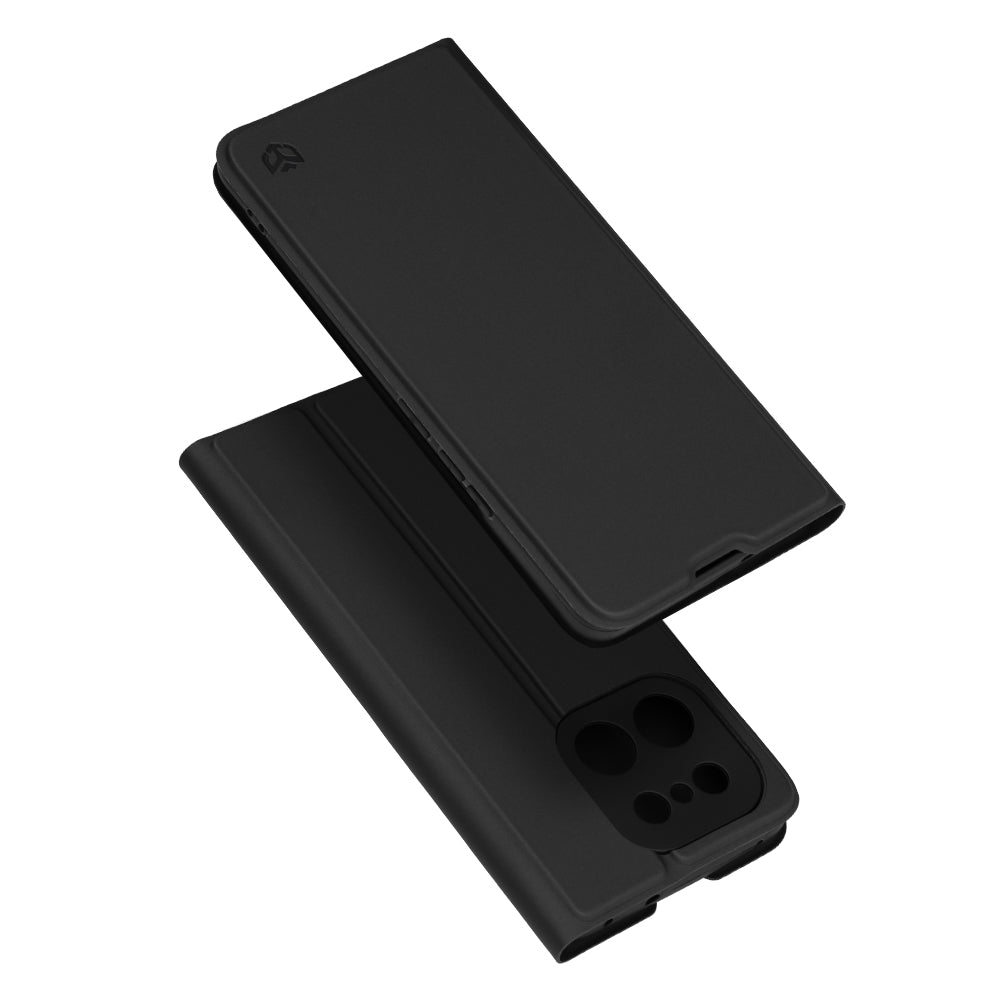 Θήκη για Realme 16 Pro+, Techsuit, Magskin Book, Μαύρη