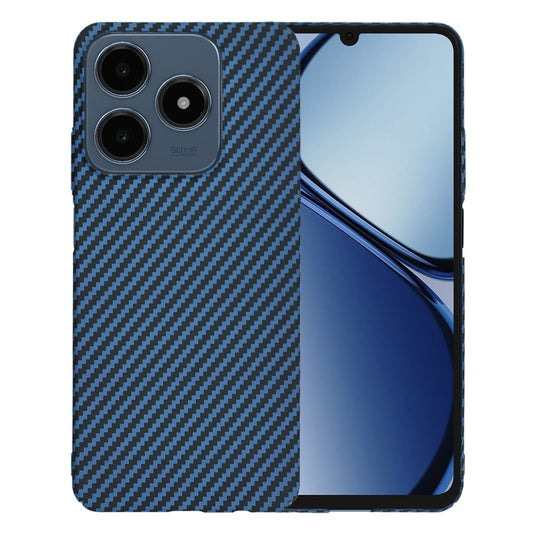 Θήκη για Realme C63 / C61, Techsuit, Carbonite FiberShell, Τυρκουάζ