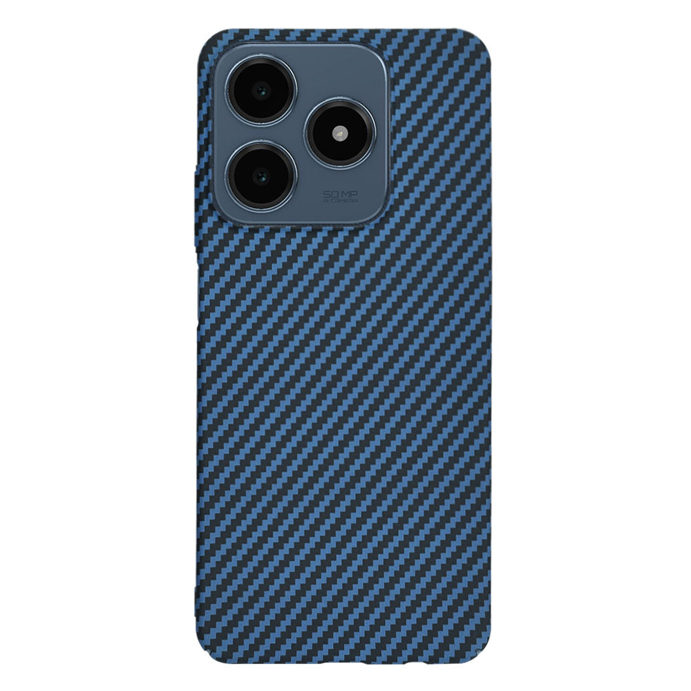Θήκη για Realme C63 / C61, Techsuit, Carbonite FiberShell, Τυρκουάζ