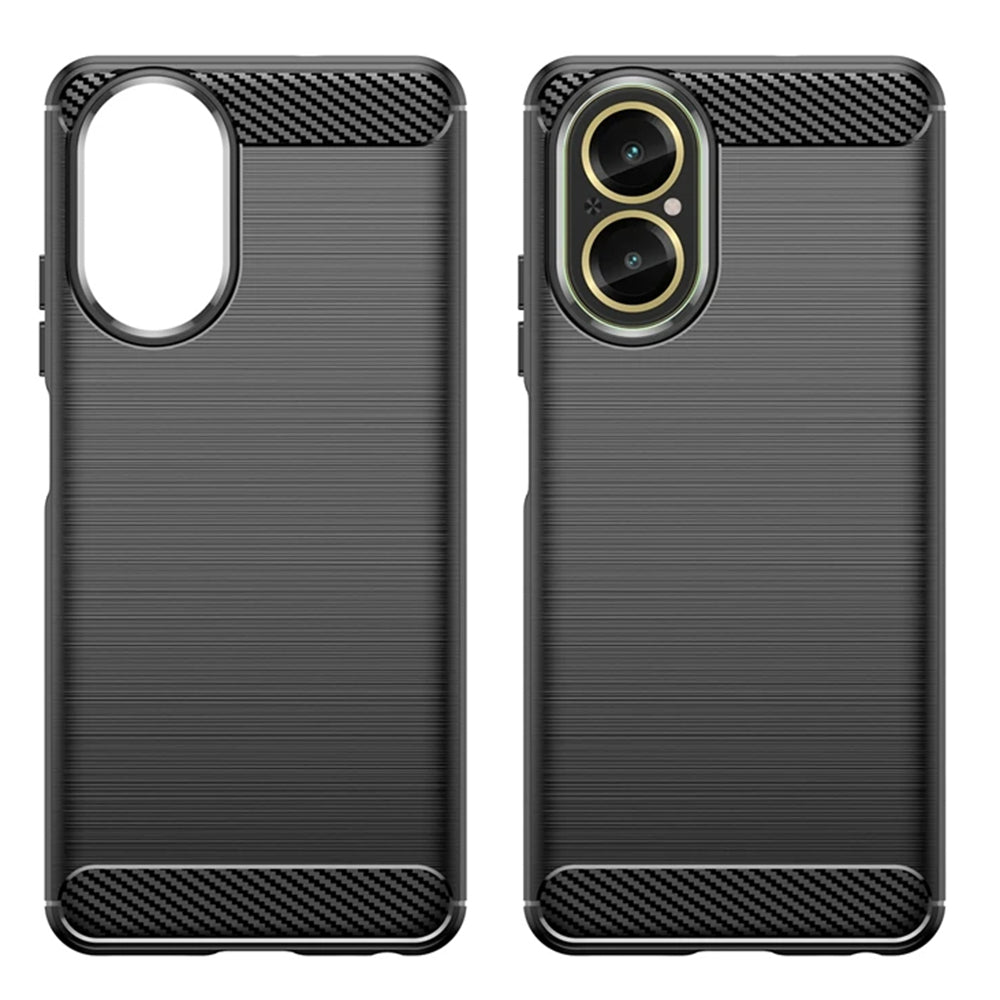 Case for Realme C67 4G, Techsuit, Carbon, Black