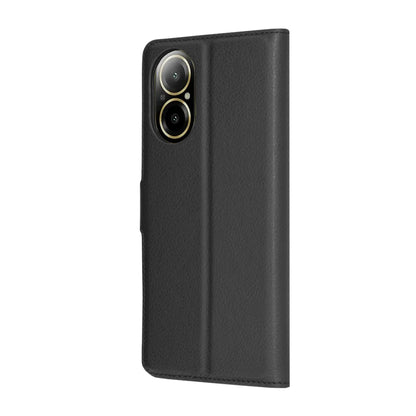 Θήκη για Realme C67 4G, Techsuit, Δερμάτινο Φύλλο, Μαύρο