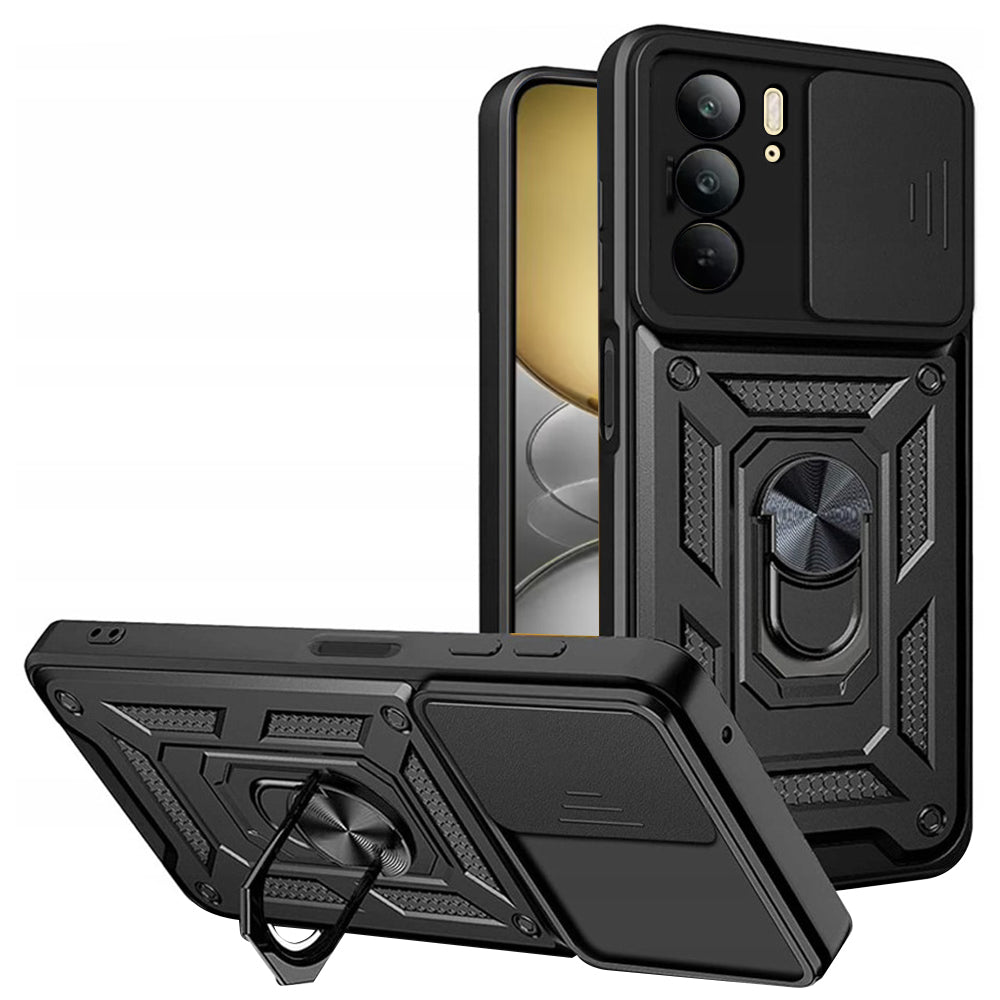 Θήκη για Realme C75 5G / 14x, Techsuit, CamShield, Μαύρη