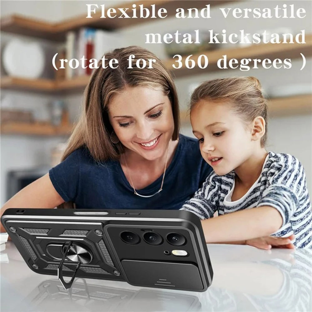 Θήκη για Realme C75 5G / 14x, Techsuit, CamShield, Μαύρη