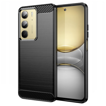 Θήκη για Realme C75 5G / 14x, Techsuit, Carbon, Μαύρο