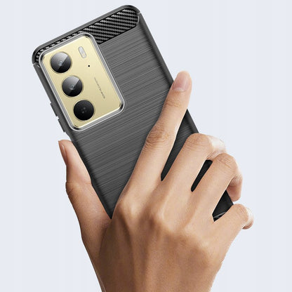 Θήκη για Realme C75 5G / 14x, Techsuit, Carbon, Μαύρο