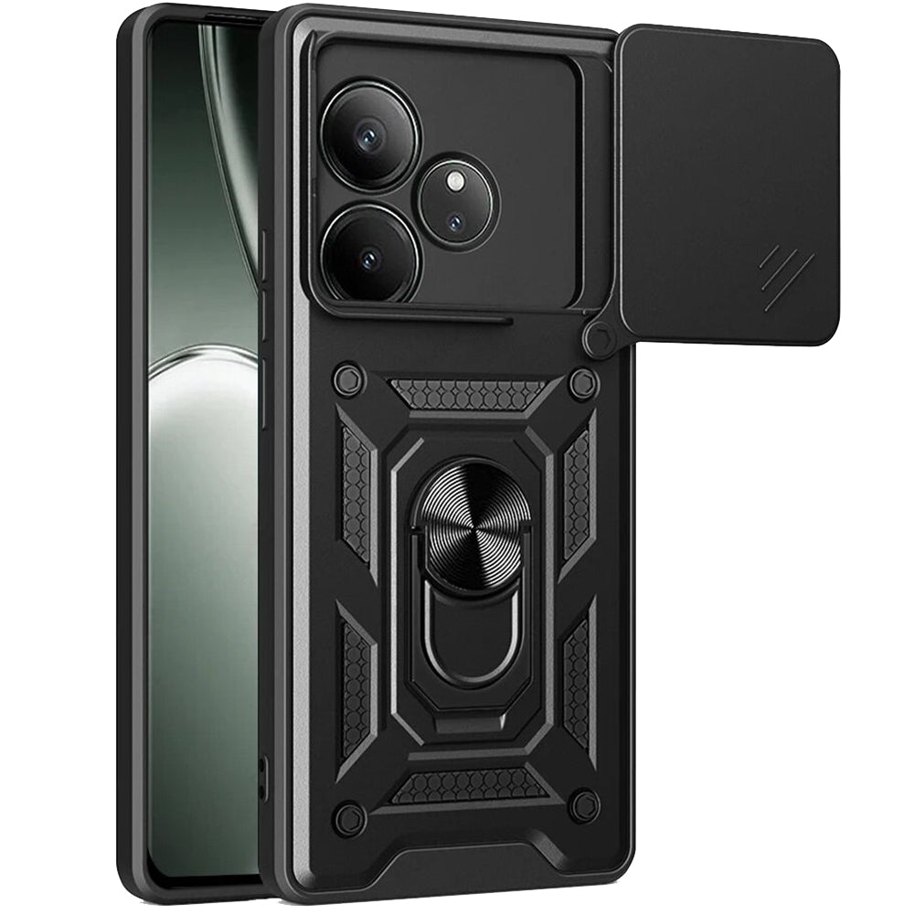 Θήκη για Realme GT 6T / GT 6, Techsuit, CamShield, Μαύρη