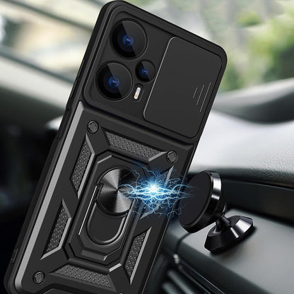 Θήκη για Realme GT 6T / GT 6, Techsuit, CamShield, Μαύρη