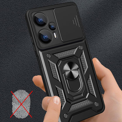 Θήκη για Realme GT 6T / GT 6, Techsuit, CamShield, Μαύρη