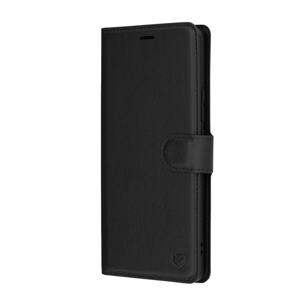 Θήκη για Realme GT 6T / GT 6, Techsuit, Leather Folio, Μαύρο