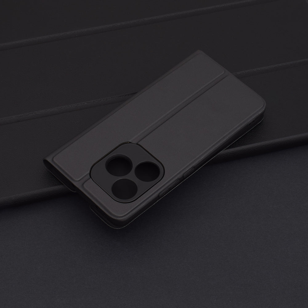 Θήκη για Realme GT 6T / GT 6, Techsuit, Magskin Book, Μαύρη