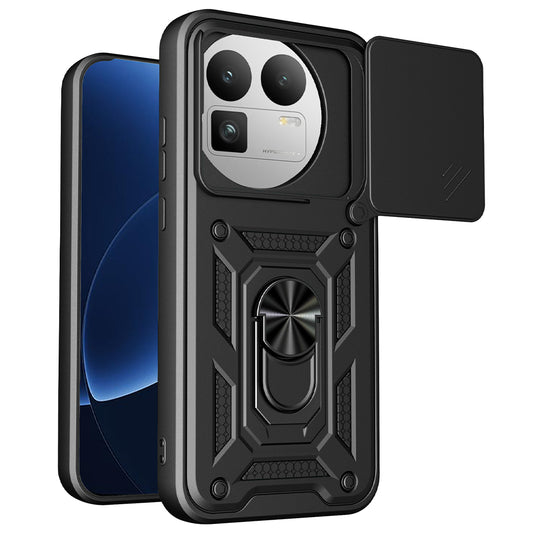 Θήκη για Realme GT 8 Pro, Techsuit, CamShield (Κυκλική Οπή Κάμερας), Μαύρη