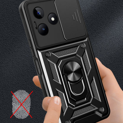 Θήκη για Realme Note 50 / C51, Techsuit, CamShield, Μαύρη