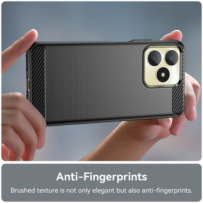 Θήκη για Realme Note 50 / C51, Techsuit, Carbon, Μαύρο