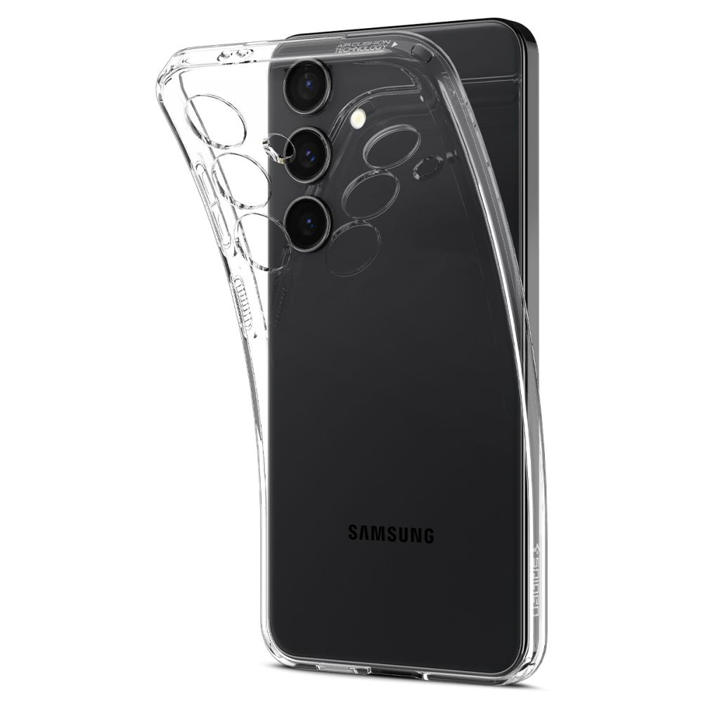 Θήκη για Samsung Galaxy S24 S921, Spigen, υγρό κρύσταλλο, διαφανής 