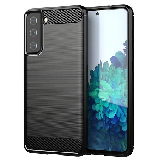 Θήκη για Samsung Galaxy S21 5G G991, OEM, Carbon, Μαύρη