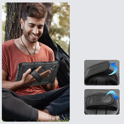 Θήκη για Samsung Galaxy Tab A11+ / Tab A9+, Tech-Protect, Solid360, Μαύρη