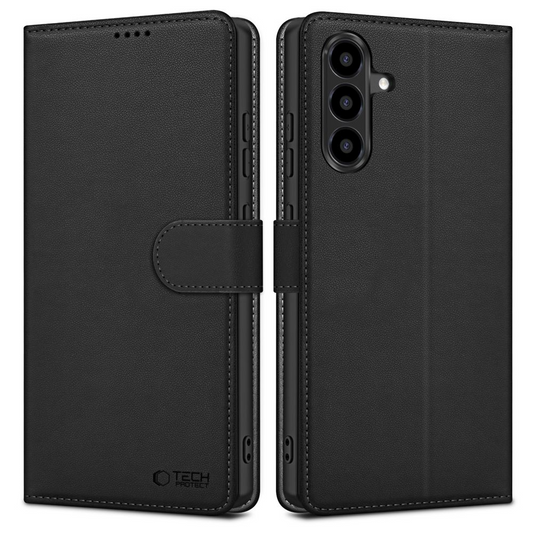 Θήκη για Samsung Galaxy A37 5G / A56 A566 / A36 A366, Tech-Protect, Wallet, Μαύρη