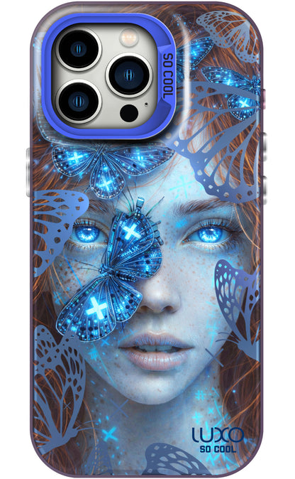 Θήκη για Samsung Galaxy S25 Ultra S938, LUXO So CooL, ArcadiA Butterfly Girl, Πολύχρωμη