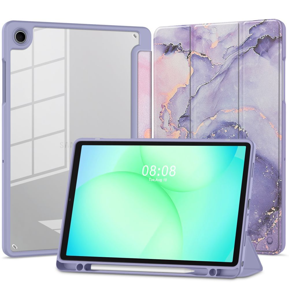 Θήκη για Samsung Galaxy Tab A11 / Tab A9, Tech-Protect, SC PEN Hybrid, Μωβ