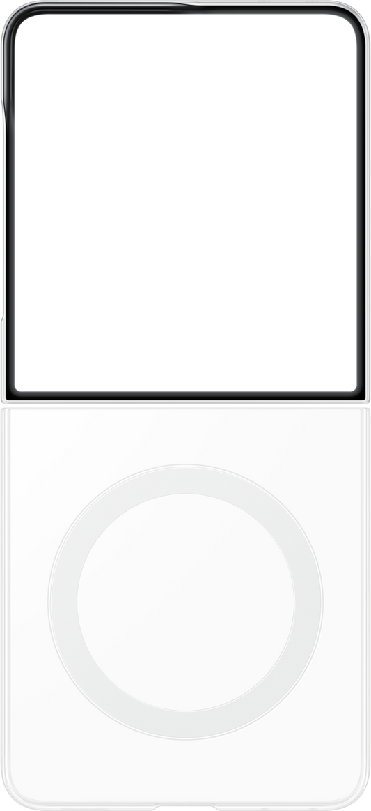 Θήκη για Samsung Galaxy Z Flip8 F776, Διαφανές Μαγνητικό, Διαφανής EF-CF776CTEGWW