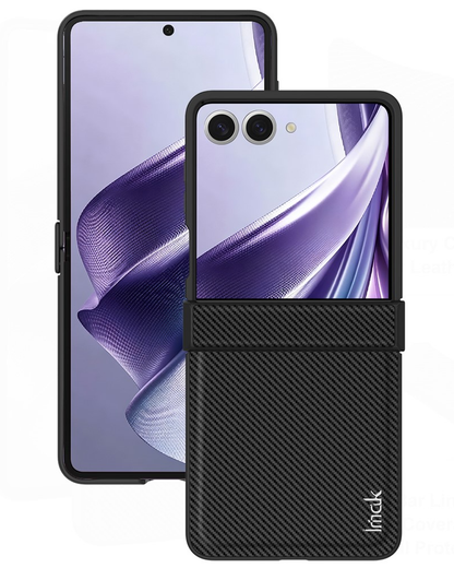 Θήκη για Samsung Galaxy Z Flip8 F776, Imak, Carbon, Μαύρο