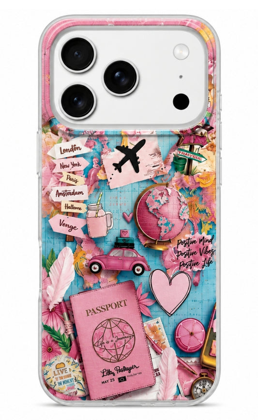 Θήκη για Samsung Galaxy A07 / A07 4G A075, Perfect Case, Dreamora Pink Flight, Πολύχρωμο
