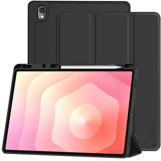 Θήκη για Samsung Galaxy Tab S12 Plus, Tech-Protect, SC PEN, Μαύρη