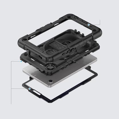 Θήκη για Samsung Galaxy Tab A11+ / Tab A9+, Tech-Protect, Solid360, Μαύρη